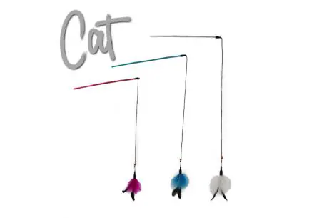 Buy Feather Bell Cat Dangler Toy Save with Heart Pet Supplies Free Same Day Local Delivery