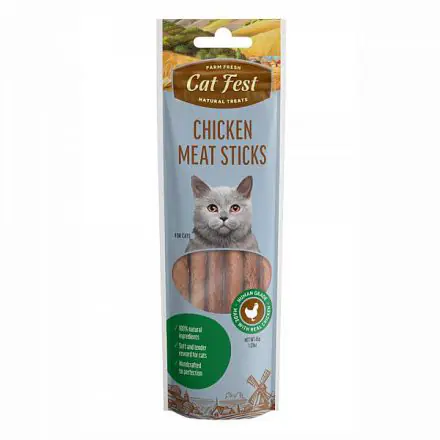 Pet Fest Meat Sticks Chicken Cat Treats