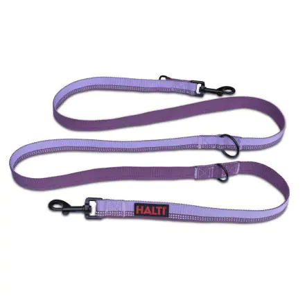 Halti Double End Lead Purple Large