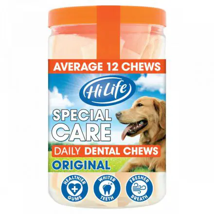 HiLife Daily Dental Chews Original Tub 12s