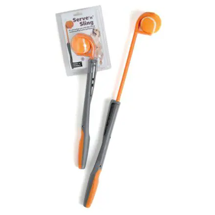 Plastic ball thrower best sale